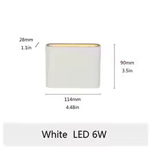 PIR Motion Sensor LED Wall Light – Waterproof Modern Outdoor & Indoor Smart Lamp